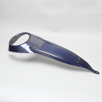 Blue Carbon Fiber Dash Panel Console for Harley 24-25 Road Street