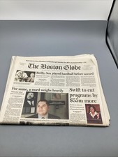 January 21, 2002 The Boston Globe War On Terror Full-Newspaper