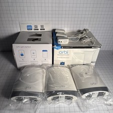 NETGEAR Orbi TriBand Mesh WiFi 3 Router 2 Satellite Extender RBK753S-100NAS