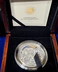 2022 Ghana 10 Cedis - 2 oz David and Goliath Antique HR Silver Round #35/500