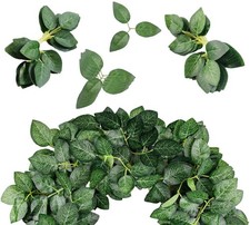 Artificial Green Leaves Bulk 200pcs Fake Rose Flower Leaves for DIY Wedding