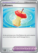 Leftovers 163/165 151 Uncommon Pokemon NM/M