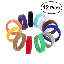 12 Colors Adjustable Puppy ID Bands Collars Nylon pet collar