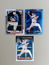 2024 Topps Chrome Update Series Sapphire Edition - Jack Leiter Rookie (RC) + 2
