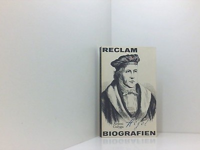 Georg Wilhelm Friedrich Hegel. Aus dem Russischen von Waldemar Seidel. 661403577