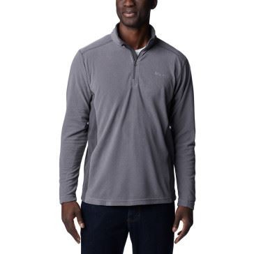 Sweatshirts trekking Men Columbia Klamath Range II Half Zip 1352472024 Graphite
