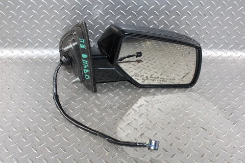 15-20 Yukon *DMG* Black Passenger Right RH Power Door Mirror Blind Spot OEM WTY
