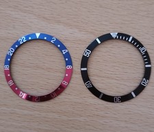 Submariner 16610 insert Aluminium, Pepsi GMT 16750 insert (Combined sale)