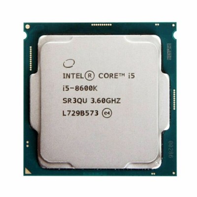 Intel Core i5 8600K 3.6 GHz 6 Core 6 Thread Desktop CPU Processor 9M LGA 1151