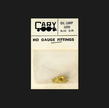 Cary HO Scale Fittings, Detail Part HL-142, Oil Lamp 1890, Steam Locomotive, NOS