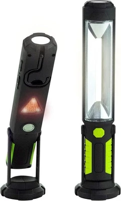 Luceco Tilting Inspection Torch With Light Power Bank 5W USB Charged 2000mAh