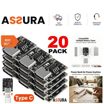 TP4056 3.7V Li-ion Battery Charging Board Type-C USB Protection Module