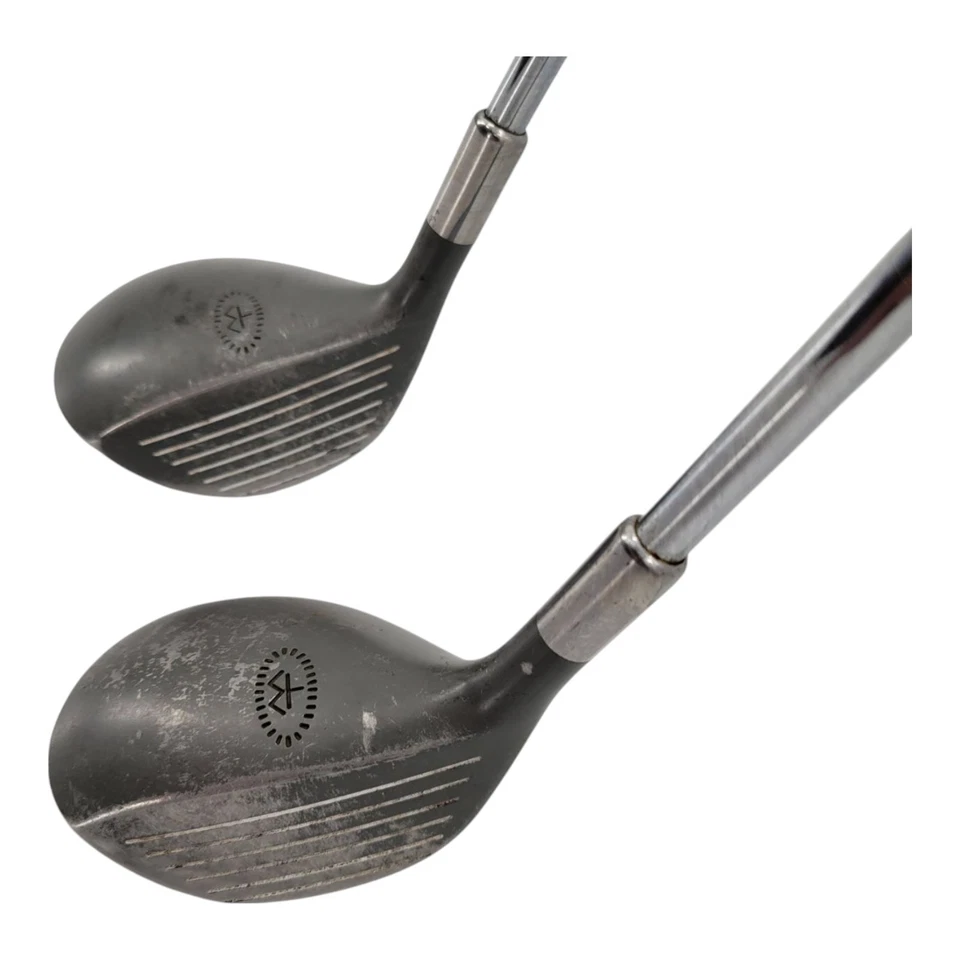 MacGregor Tourney Mens Driver 5 Wood RH Golf Clubs Match Flex Steel Shafts - Image 2 of 4