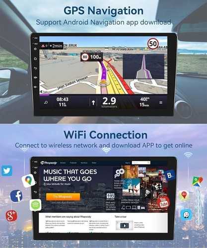 4+64G Android 15 For 2013-2018 Toyota RAV4 8 Core Car Stereo Radio Carplay GPS - Picture 14 of 23