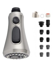 Pull Down Kitchen Faucet Head Replacement Compatible with Moen Delta Faucets US