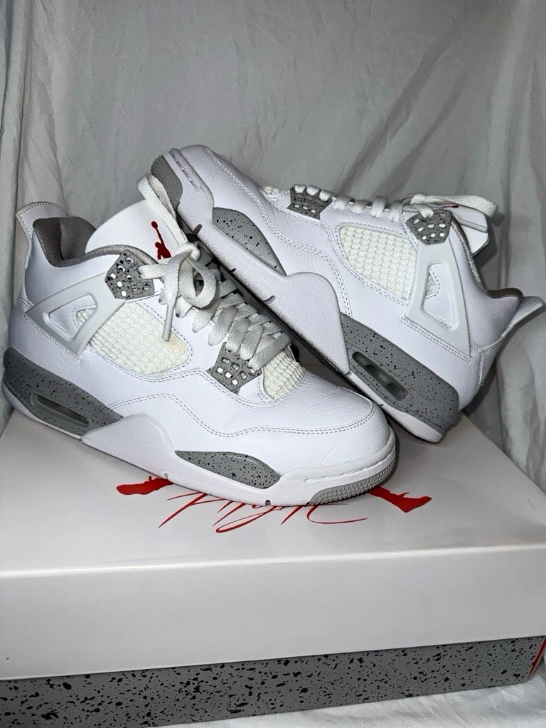 Jordan 4 Retro White Oreo for Sale - Authenticity Guaranteed - eBay