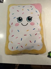 Walmart Pop Tart, Valentine's Day White Toaster Pastry Plush Hard To Find