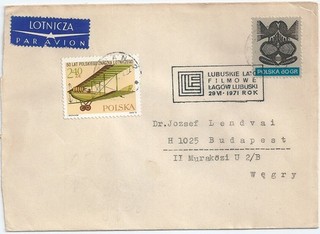12698 Polonia Polska SPM Arte Película Cine Fiesta