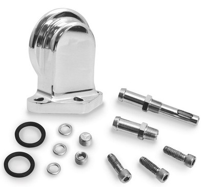 S&S Cycle 31-6510 Oil Filter Mounting Bracket Kit - Polished