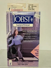 Jobst Mild Compression Knee High 8-15mmHg,Knee,Black,Large(11.5-13)