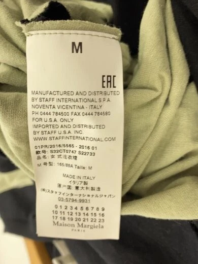 MAISON MARGIELA MM6 Vestito senza maniche M Cotone BLK S32CT0747