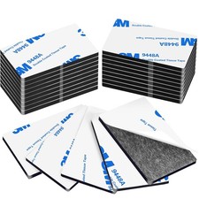 Double Sided Black Adhesive Foam Pads