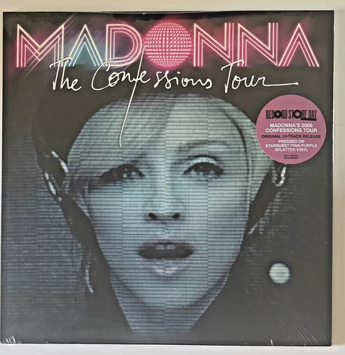 New ListingMadonna - Confessions Tour Live London 2LP Pink Purple Splatter RSD NEW Sealed!