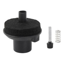 Black Rubber 22mm Hi Hat Cymbal and Holder Clamp for Drum Parts Accessories