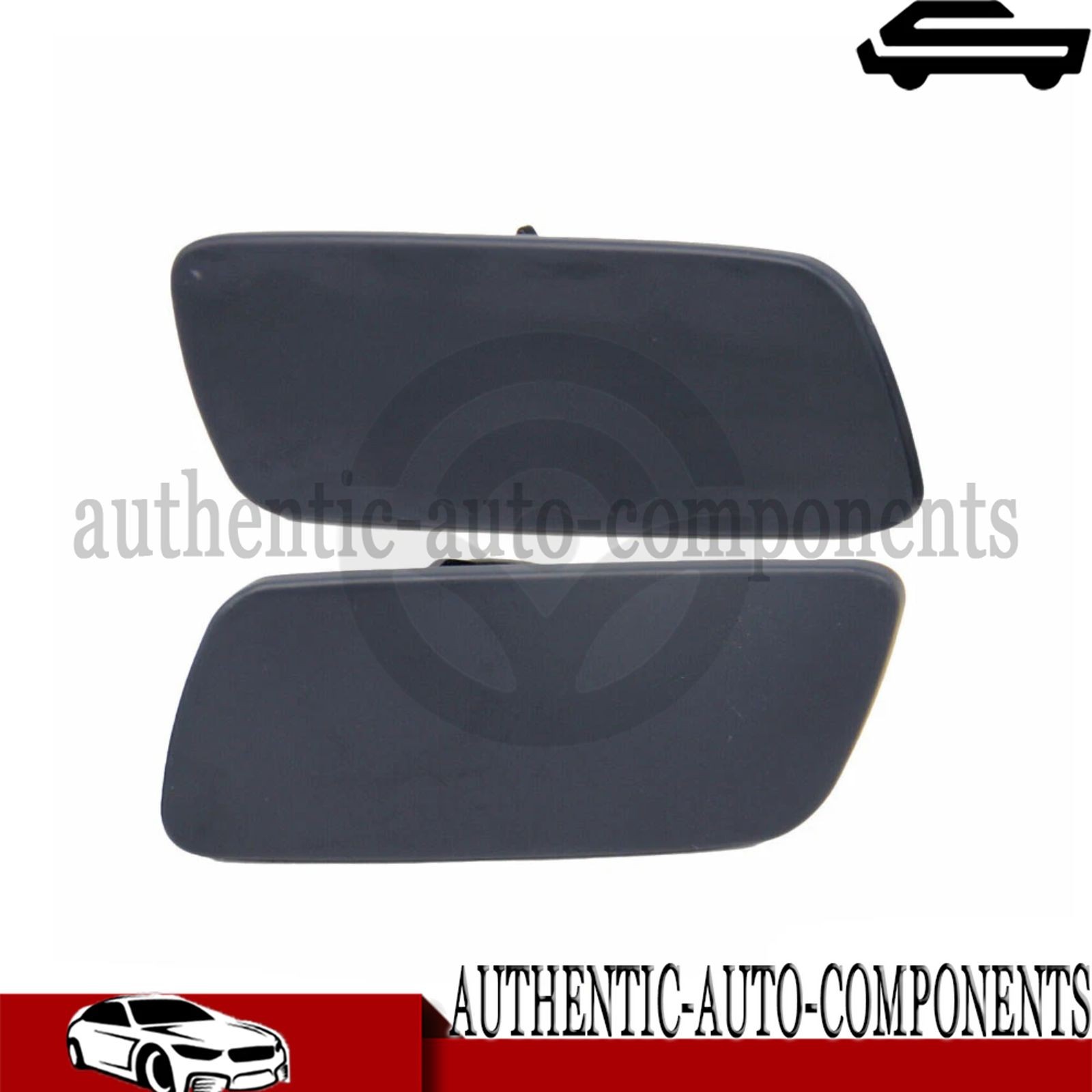For Rolls-Royce Ghost 61677244959 61677244960 2X Headlight Washer Cover LH+RH