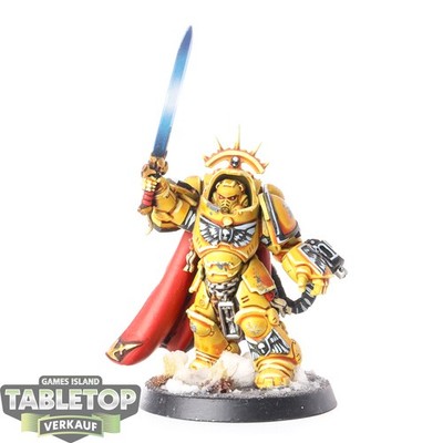 Space Marines - Captain in Gravis Armour classic - bemalt