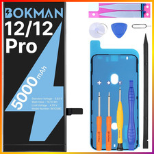 Akku 5000 mAh für iPhone 12/12 Pro + Reparaturwerkzeuge