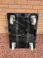 dolly trolley heavy duty 400-500kg werehouse cart platform mover skate 600x400mm