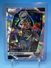 2024 Prizm WNBA ~ ARIKE OGUNNBOWALE ~ Cracked Ice Prizm #28 ~ Dallas Wings 🔥