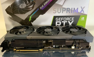 Nvidia MSI Suprim GeForce RTX 3090 24GB OC Edition GDDR6X GPU