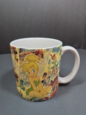 Tinkerbell Peter Pan Neverland Captain Hook 16 oz Coffee Mug Cup Disney Store