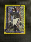 2025 Topps Chrome Football Yellow Wave Refractor Mike Green #376