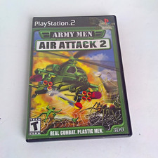 PS2 Army Men Air Attack 2 Sony PlayStation 2 Manual T NTSC-U/C 2001