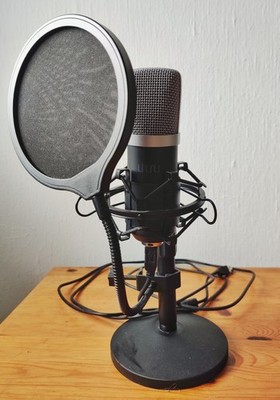 Podcast Mikrofon (USB), UHURU Professionelle 192KHZ/24Bit Aufnahme Kondensator