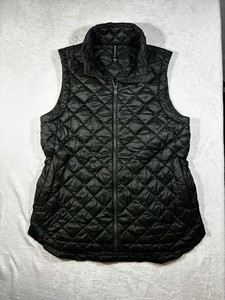 ATHLETA Whisper Featherless Puff Vest-Size Large-Quilted-Galet
