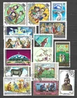 010 MONGOLIA USED STAMP ACCUMULATION LARGE LOT SEE PHOTO
