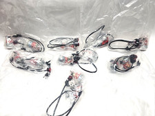 Lot Of 8 Pair Oval Snap In License Plate Light Hot Rods Lot Of 8 Pair Oval Snap In License Plate Light Hot Rods