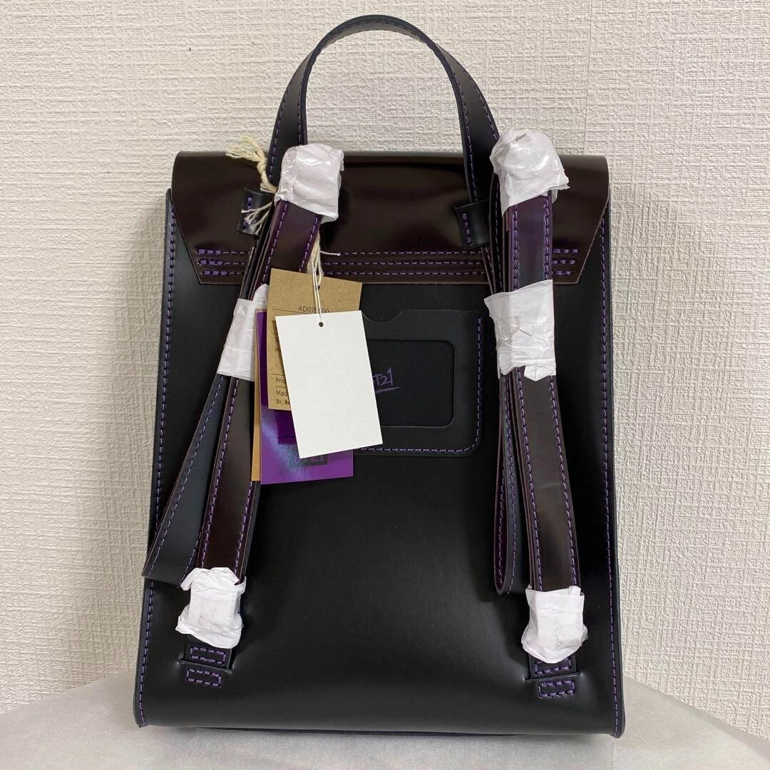 BT21 x Dr. Martens Collaboration Backpack Black+Purple With Tags No Box