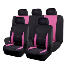 Universal Car Seat Covers Cushion Rear Split Girls Women Sporty Car Accessories
