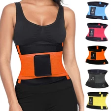Hot Fat Burn Body Shaper Slimming Belt Waist Trainer Tummy Girdle Sports Gym