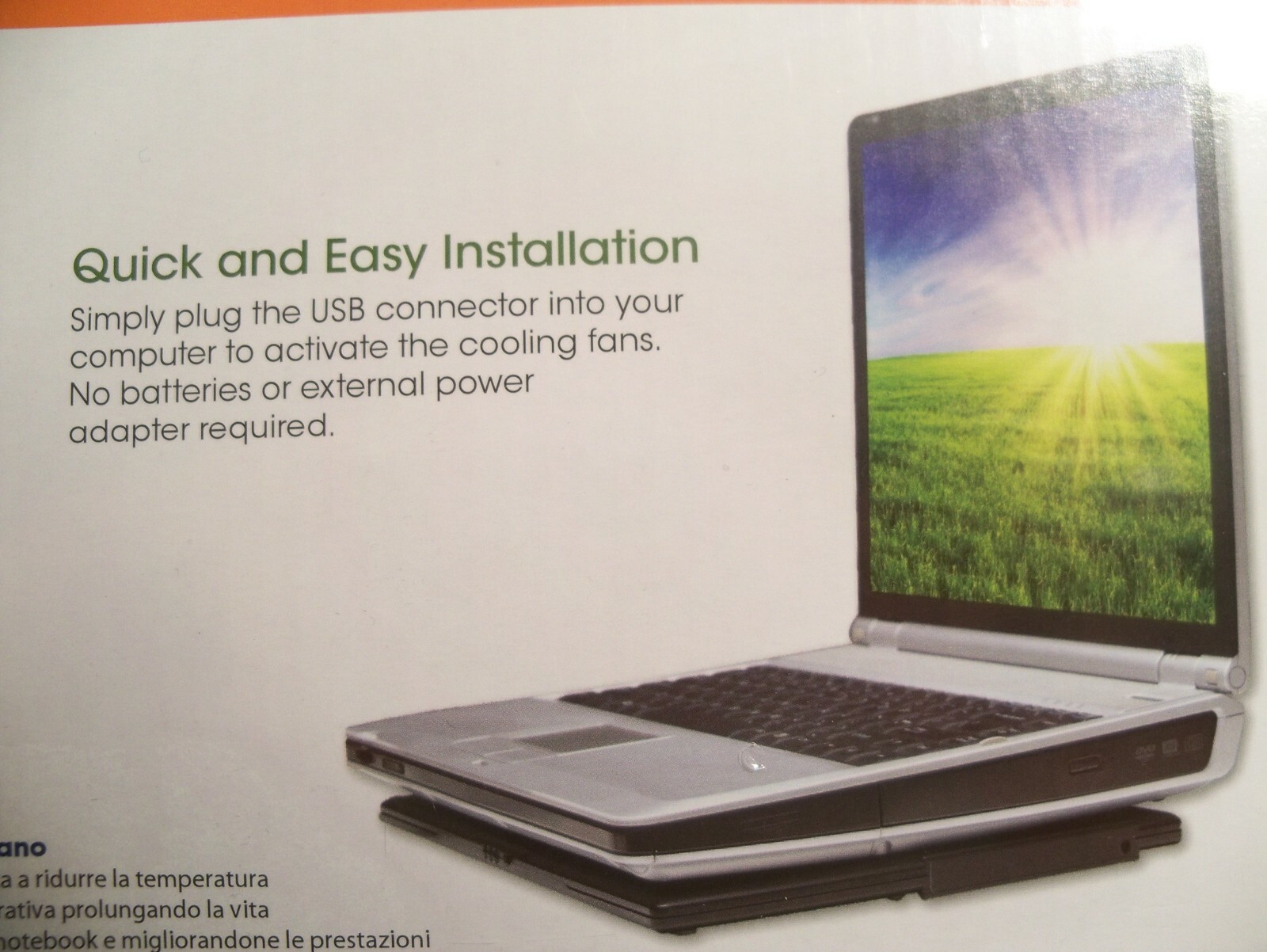 Notebook Laptop Computer Padded COOLING PAD Manhattan-image