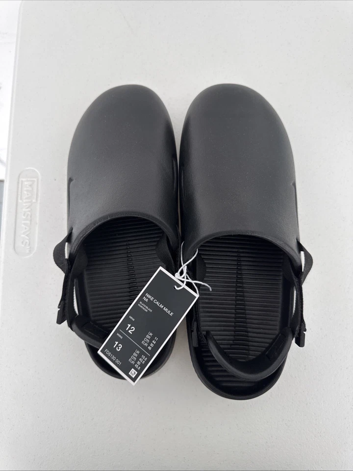 Nike Calm Mule Sandals Black FD5130-001/FD5131-001 Men's Sizes New