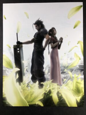 ポスター FINAL FANTASY.VII CRISIS CORE Poster FF7 Limited Edition Zack Version Final Fantasy VII Rebirth