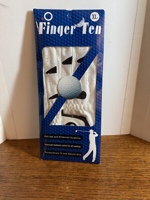 Finger Ten Mens XL Left Hand Golf Glove ( Brand New )