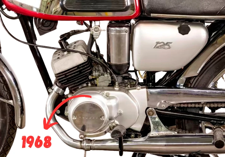 JUEGO DE TORNILLOS DE PERNO DE MOTOR DE ACERO INOXIDABLE PULIDO YAMAHA AS1 C YAS1 AS1C AS2C AS2C Foto 3 de 4