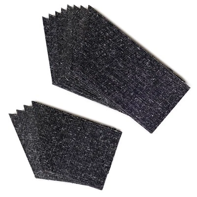 Tweeten Billiard Pool Table Cushion Rubber Facings, Set of 12 - Made in the USA